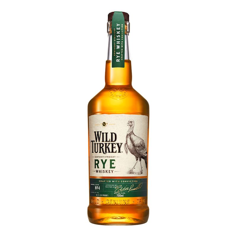 ウイスキー WILD TURKEY STRAIGHT RYE WHISKEY Whiskey Bourbon Wild Turkey Rye Wild Turkey Rye Sabor Caramelo
