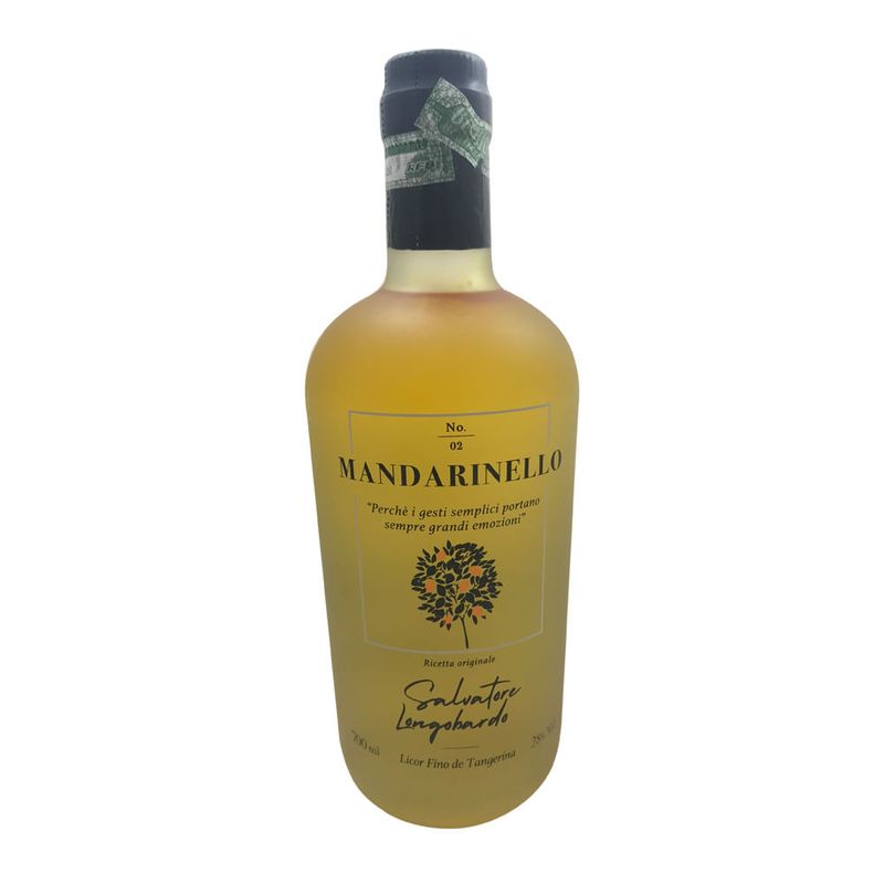 Licor Mandarinello Salvatore Longobardo 700ml - Casa Santa Luzia