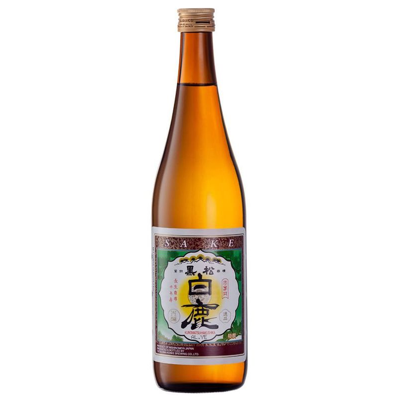 Saquê Hakushika Tokusen Junmai 720ml - Casa Santa Luzia