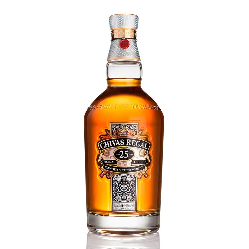 Whisky Chivas Regal 25 Anos 700ml - Casa Santa Luzia
