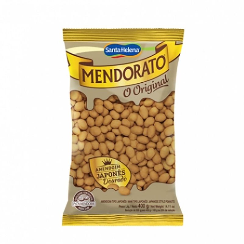 Amendoim Japones Dourado Santa Helena 400g - Casa Santa Luzia