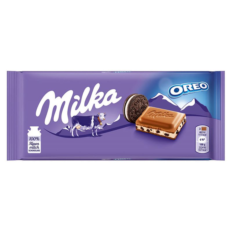 Chocolate Oreo Milka 100g - Casa Santa Luzia