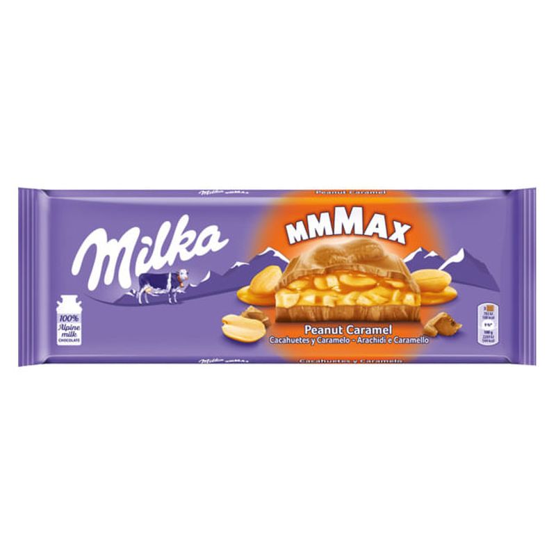 Chocolate Peanut Caramel Milka 276g - Casa Santa Luzia