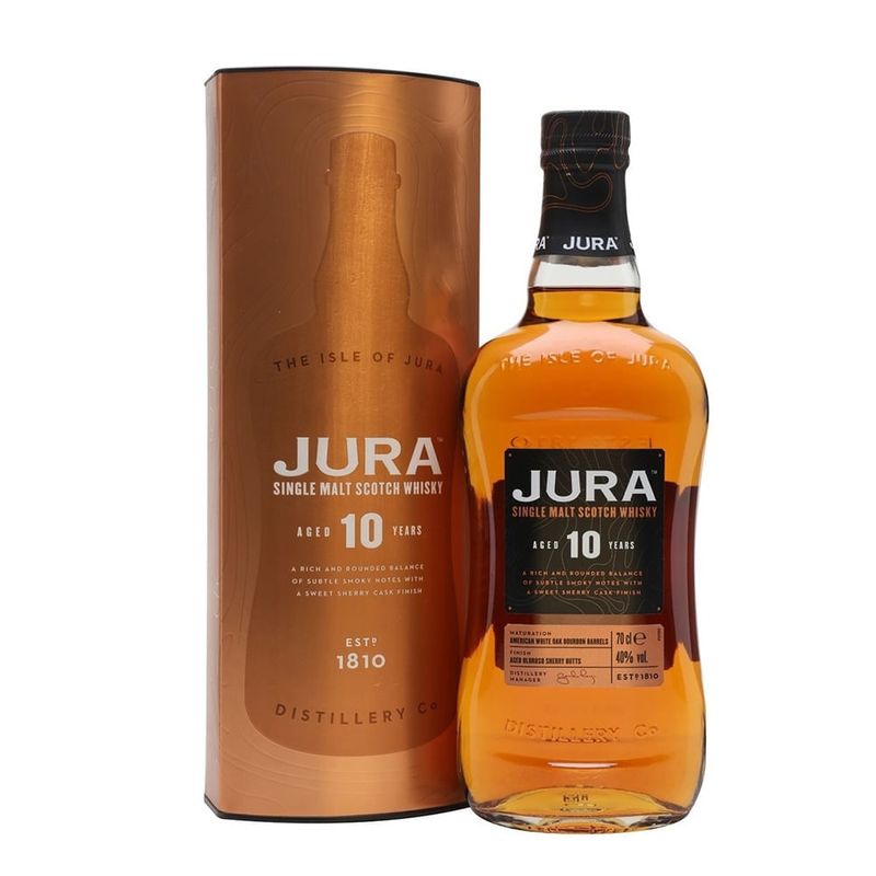 Whiskey Jura Single Malt Scotch 700ml - Casa Santa Luzia