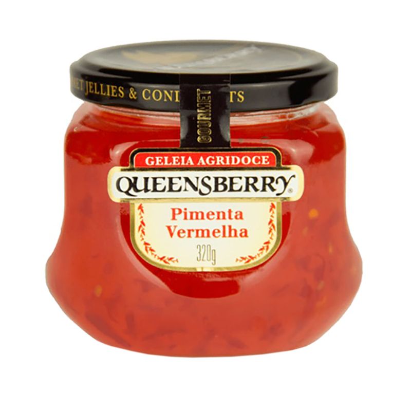 Geleia Agridoce de Pimenta Vermelha QueensBerry 320g - Casa Santa