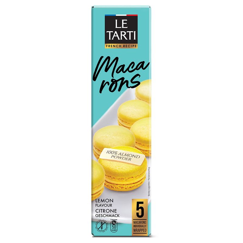 Macarons Sabor Limão Le Tarti 60g - Casa Santa Luzia