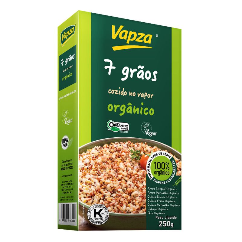 ウロコジグ 250g 300g 7個セット Mix 7 Grãos Orgânico Vapza 250g - Casa Santa Luzia