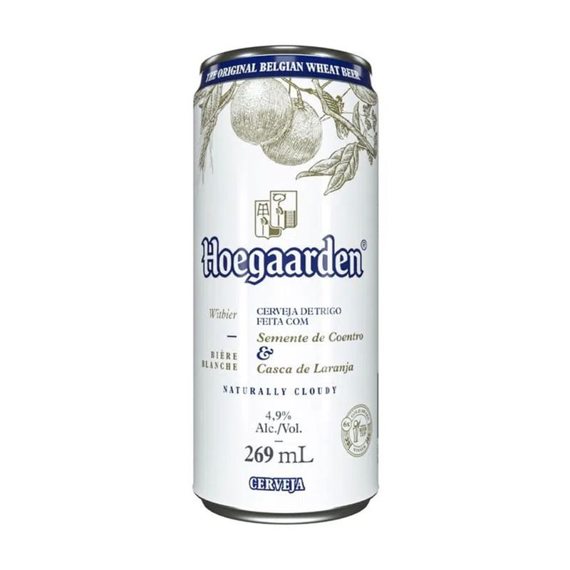 洋楽 Ill Breed Cerveja Belgian Witbier Hoegaarden 269ml - Casa Santa Luzia