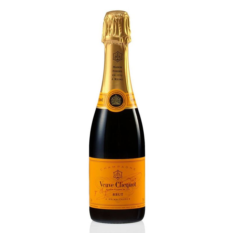 Champagne Veuve Clicquot Brut 375ml - Meia Garrafa - Casa Santa Luzia
