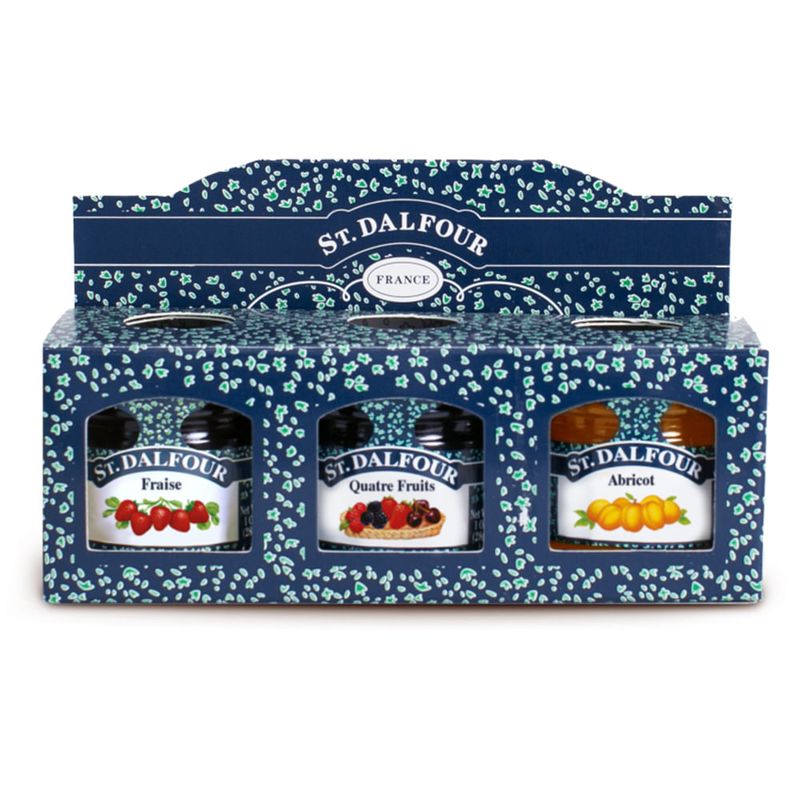 Trio de Geleias Naturais St. Dalfour 84g - Casa Santa Luzia