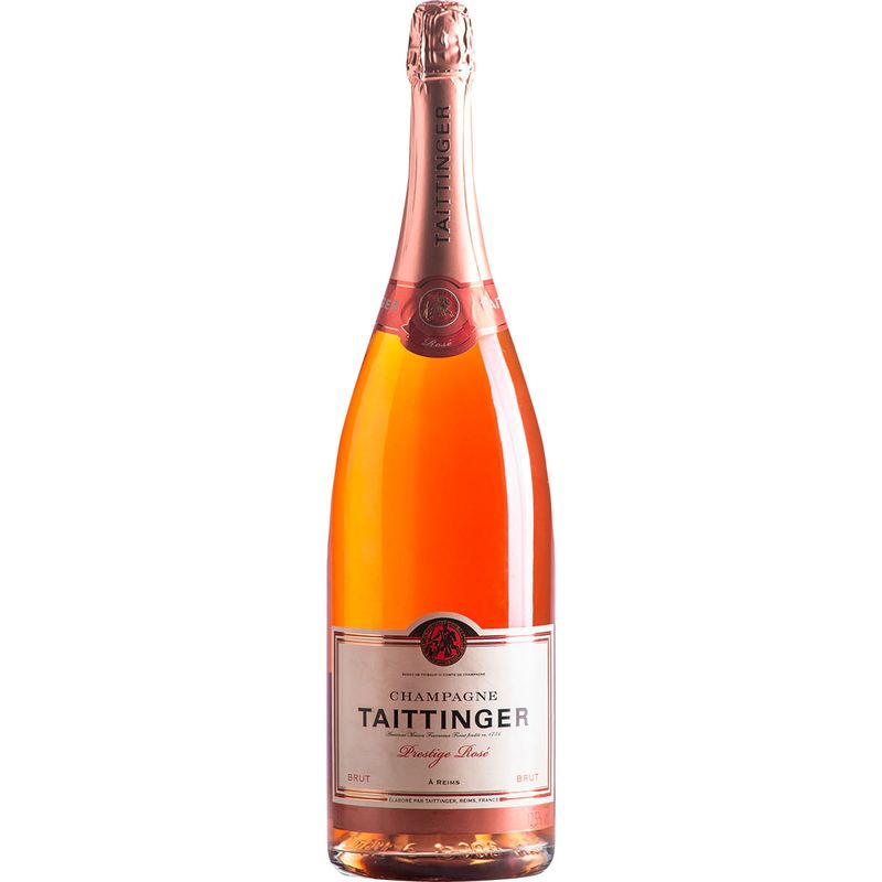 Champagne Prestige Rosé Brut Taittinger 3L - Casa Santa Luzia