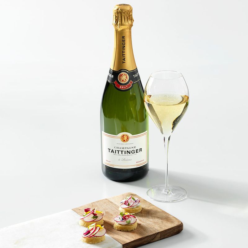 Taittinger シャンパン 750ml 12.5% Champagne Taittinger Brut Reserva 750ml | Imigrantes Bebidas