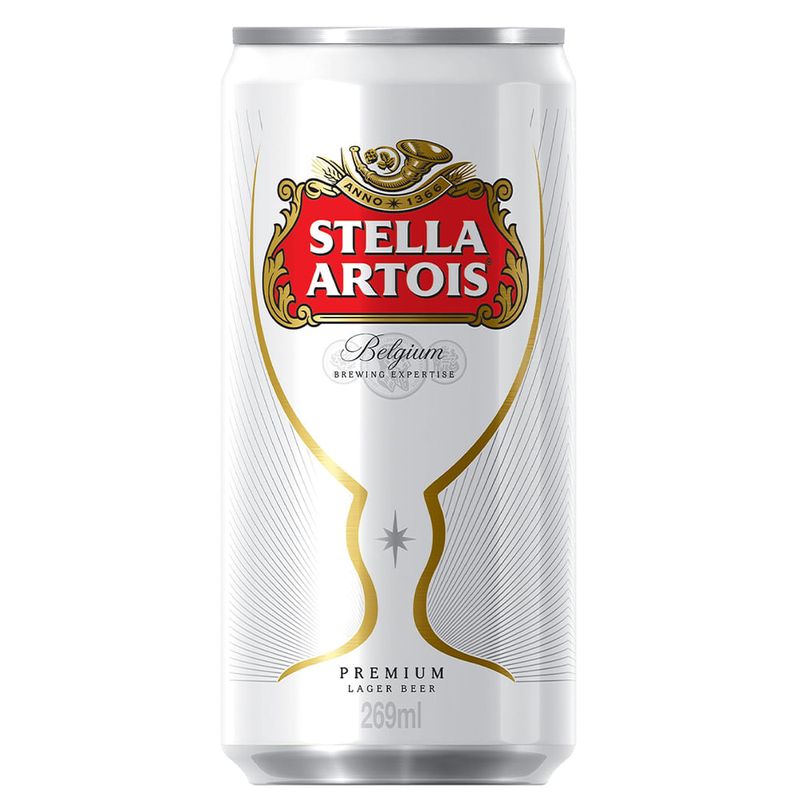 Cerveja Stella Artois 269ml - Casa Santa Luzia