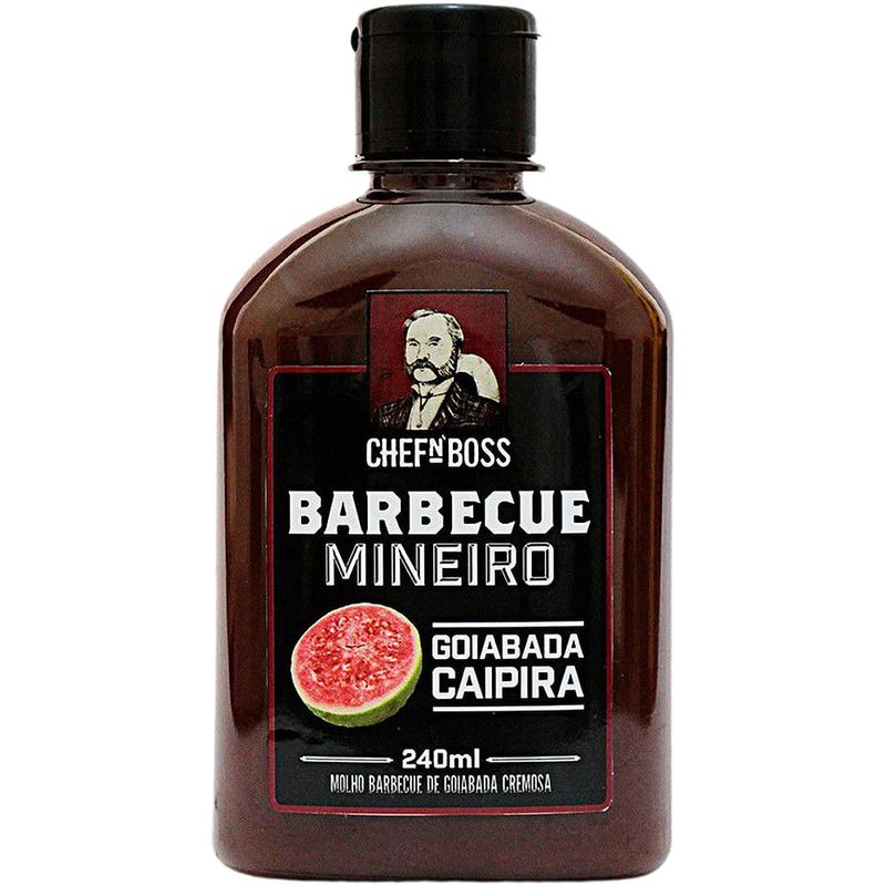 Barbecue Mineiro de Goiabada Caipira Chef'n Boss 240ml - Casa