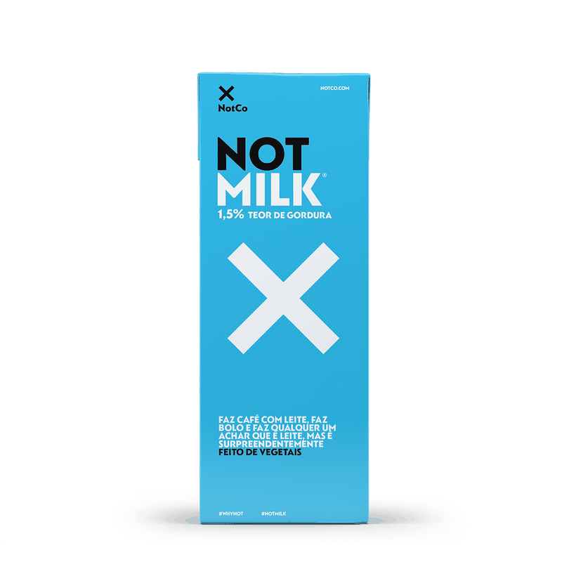 Not Milk Semi Leite Vegetal 1L - Casa Santa Luzia