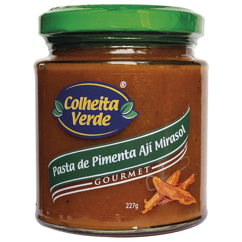Pasta de Pimenta Ají Mirasol Colheita Verde 227g - Casa Santa Luzia
