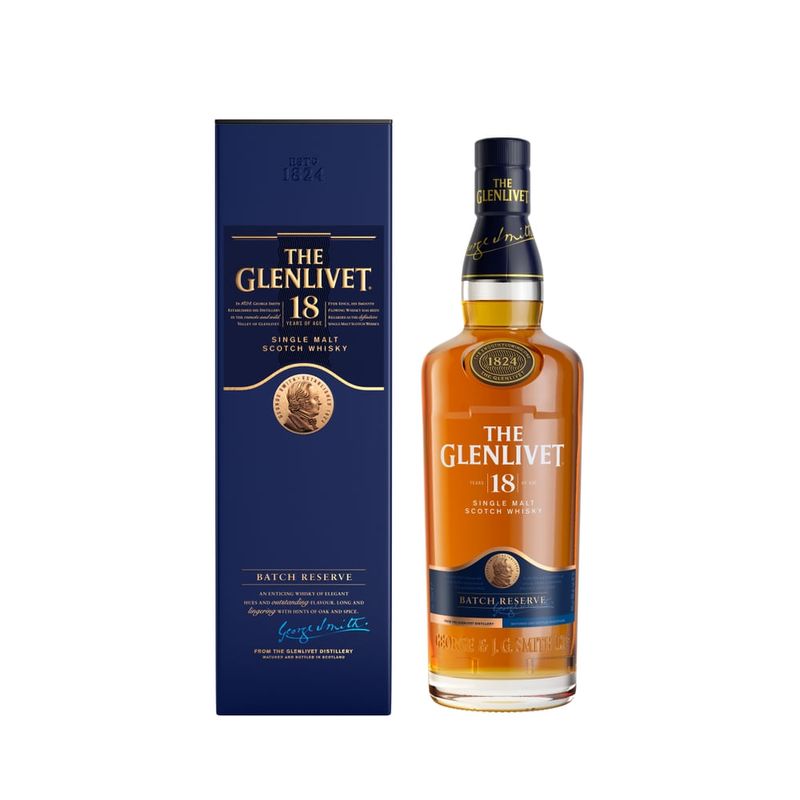THE GLENLIVET 18年 バッチリザーブ The Glenlivet Single Malt Batch Reserve 18 Anos Reino Unido