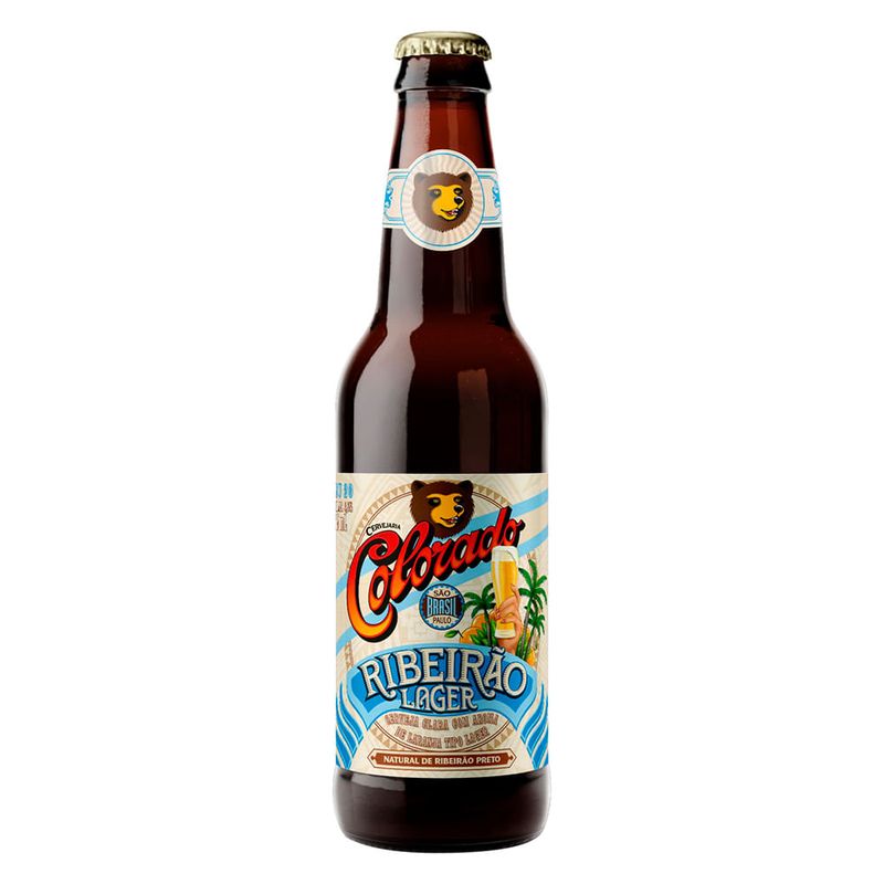 Cerveja Ribeirão Lager Colorado 355ml - Casa Santa Luzia