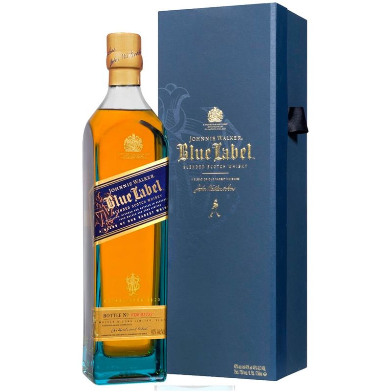 Johnnie Walker Blue Label ウイスキー新品750ml Whisky Johnnie Walker Blue Label 750ml - Casa Santa Luzia