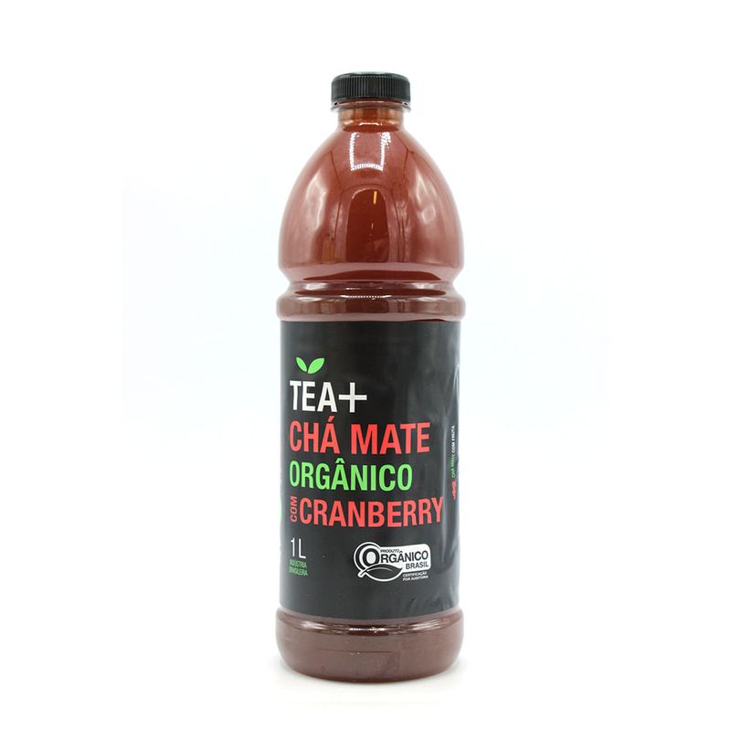 Chá Mate Orgânico com Cranberry Tea+ 1L - Casa Santa Luzia