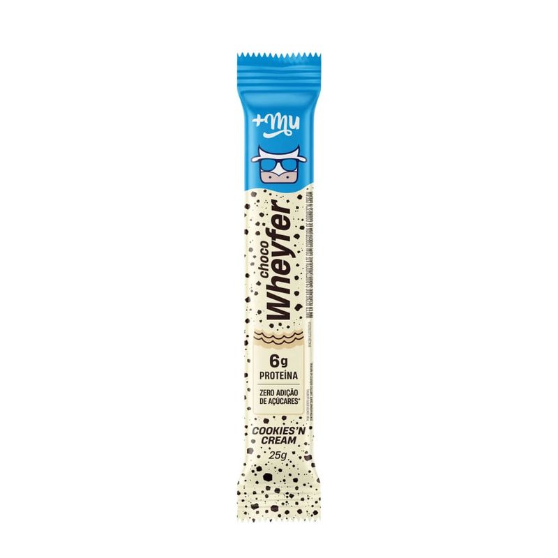 Chocowheyfer Cookies'n Cream +Mu 25g - Casa Santa Luzia