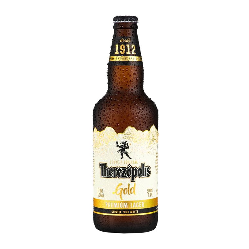 Cerveja Especial Gold Premium Lager Therezópolis 500ml - Casa