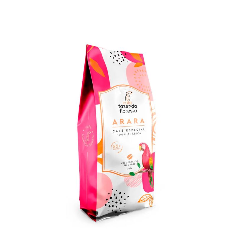 Café em Grãos Especial Arara Fazenda Floresta 250g - Casa Santa Luzia