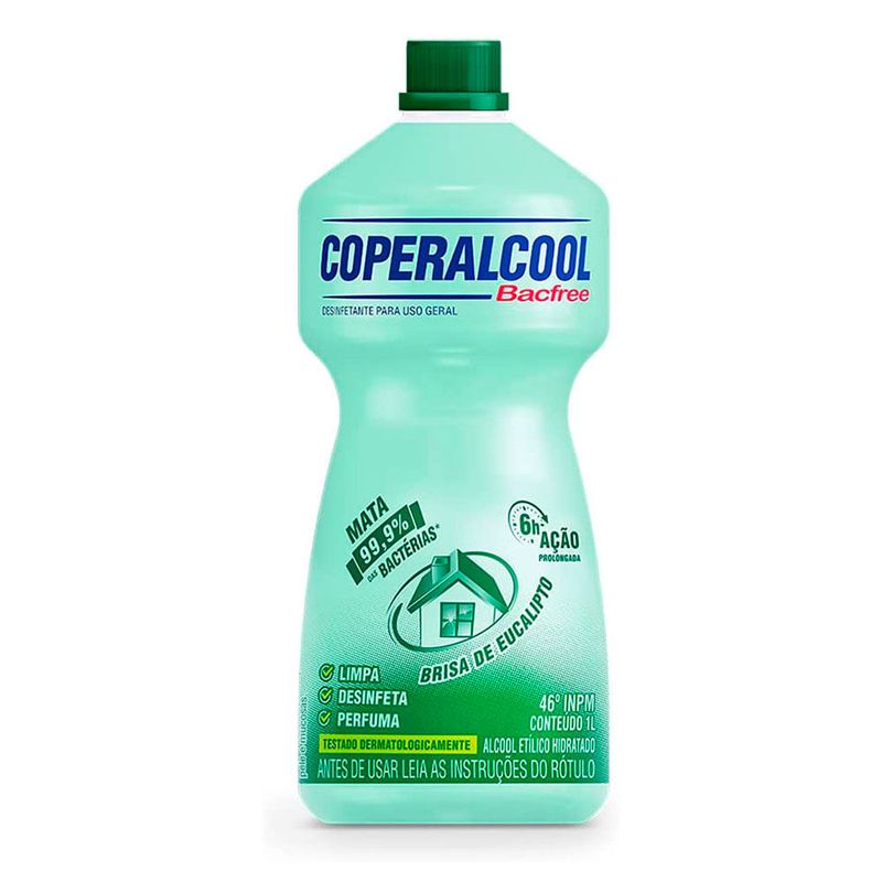 Álcool 46% Oceano Coperalcool 1L - Casa Santa Luzia