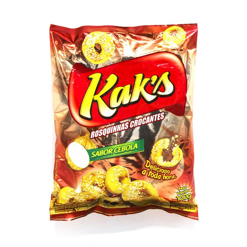 【紙ジャケ】KAKKY（カッキー） MIC KAKKY【レア品】 Kak's Matok Sabor Cebola Kosher 100g - Casa Santa Luzia