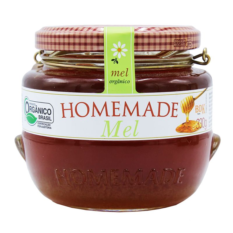 Mel＊ハンドメイド Mel Orgânico Homemade 330g - Casa Santa Luzia