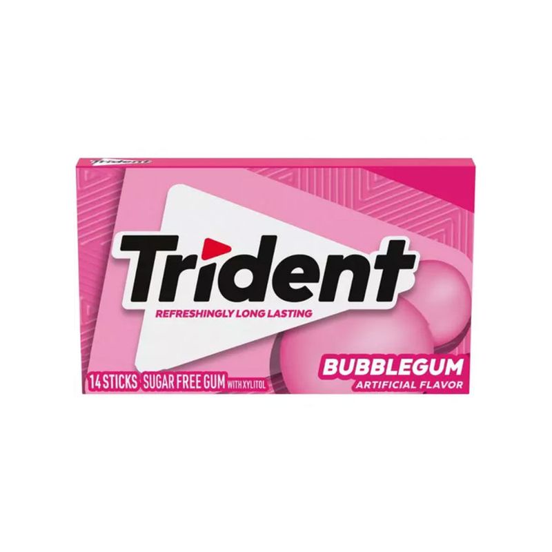 Trident Bubblegum 26,6g - Casa Santa Luzia