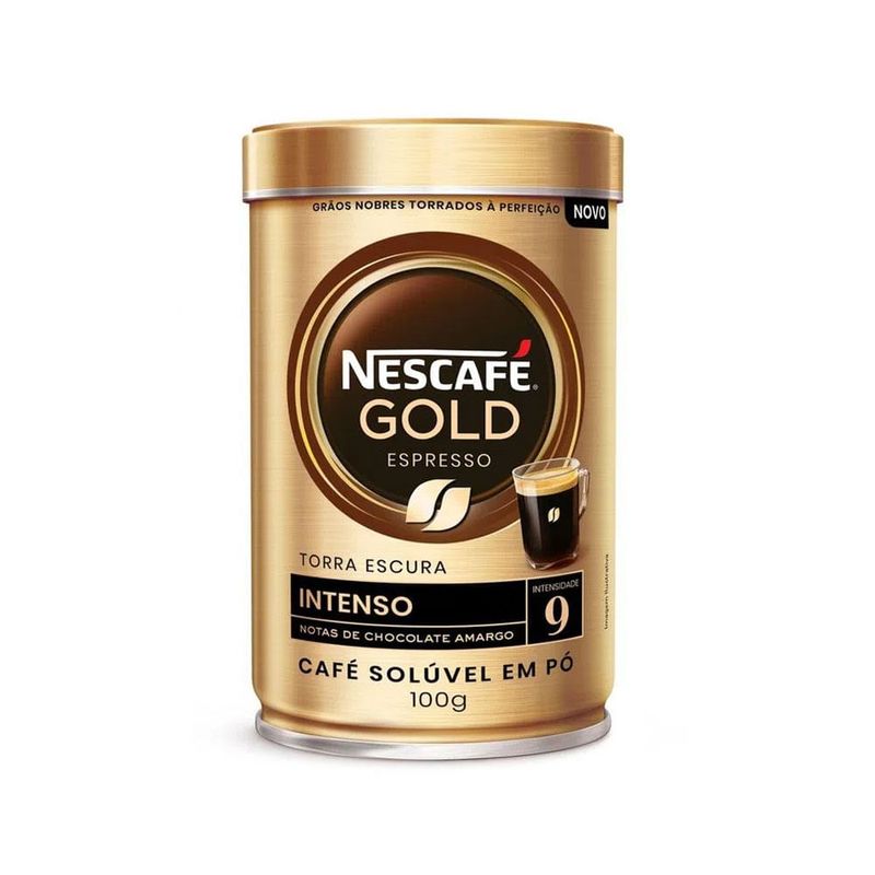 Nescafé Gold Espresso Intenso 100g - Casa Santa Luzia