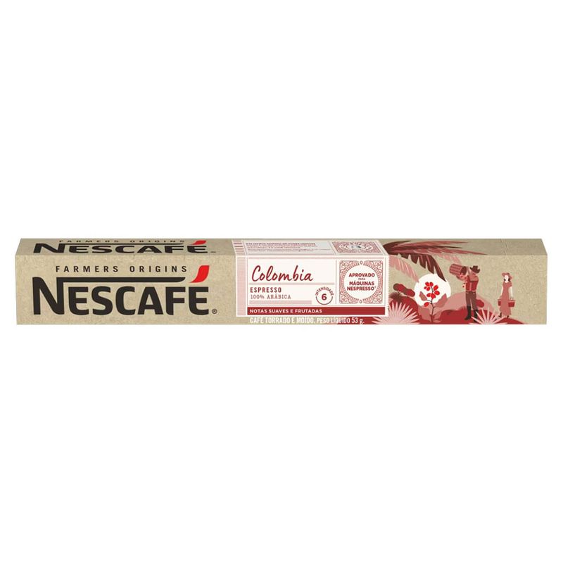 isa　CBNディストレート10g Café Cápsula Colombia Nescafé 10 Cápsulas - Casa Santa Luzia