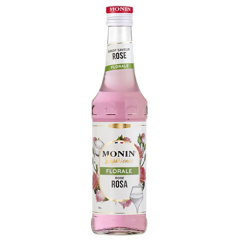 Xarope Florale Rosa Monin Expérience 330ml - Casa Santa Luzia