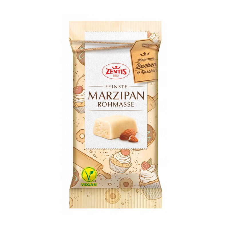 Marzipan Rohmasse Zentis 200g - Casa Santa Luzia