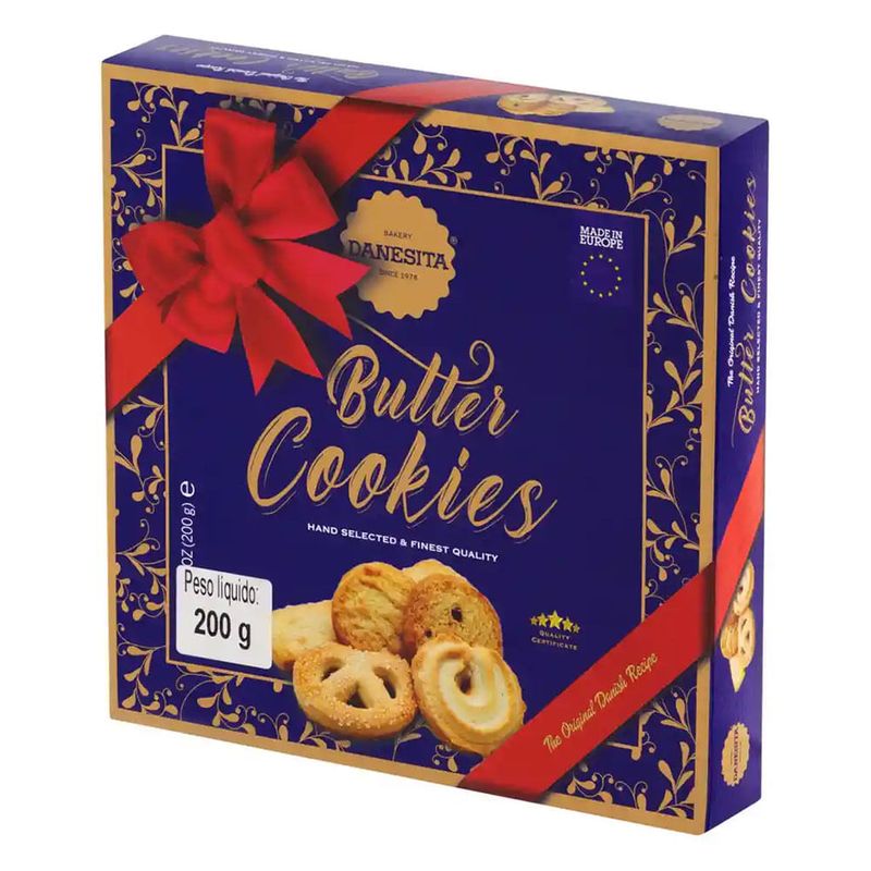 Biscoitos Amanteigados Sortidos Dan Cake 200g - Casa Santa Luzia