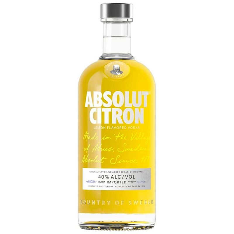 Vodka Absolut Citron 750ml - Casa Santa Luzia