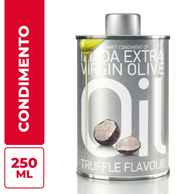 Azeite Extra Virgem Aromatizado de Trufa Iliada 250ml - Casa Santa