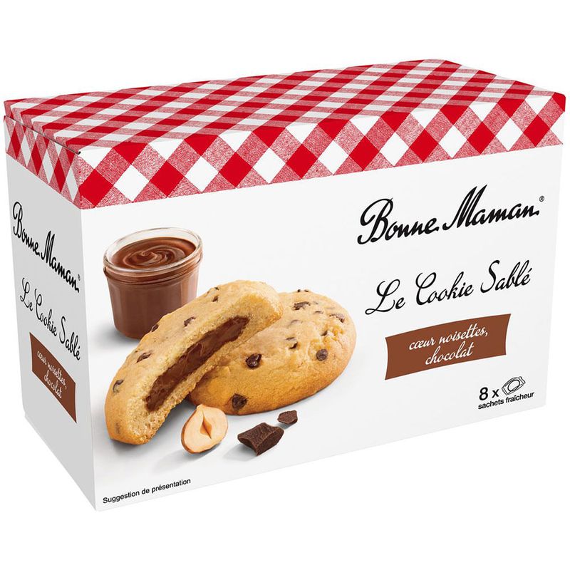Cookies de Chocolate Bonne Maman 200g - Casa Santa Luzia
