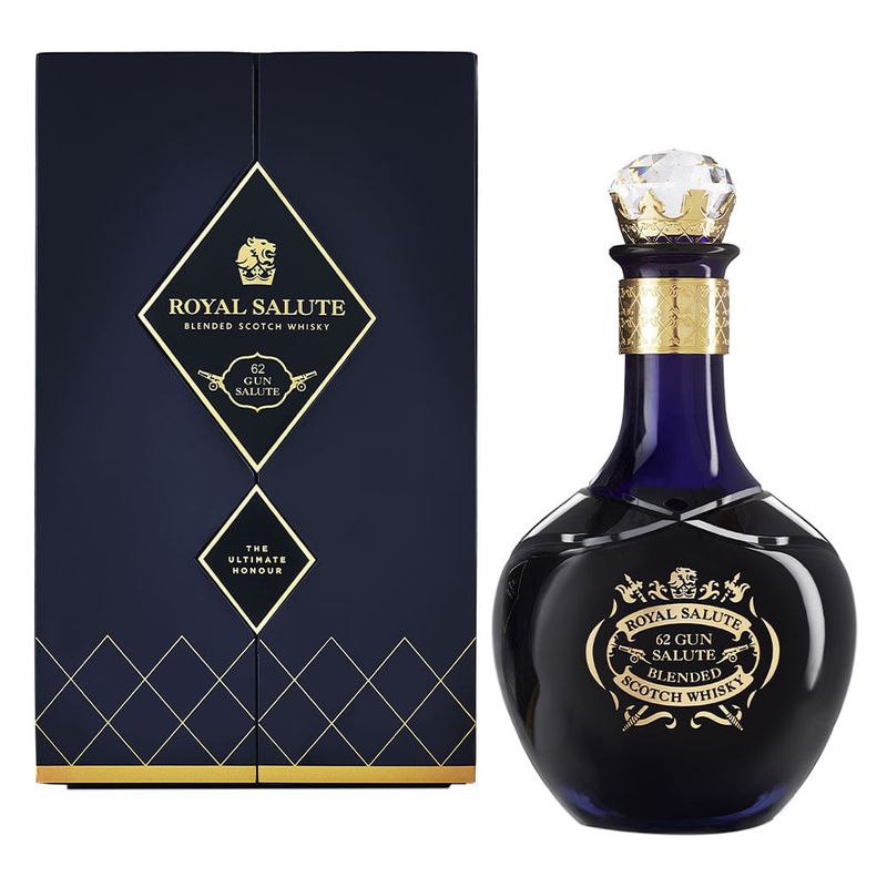 Whisky 62 Gun Royal Salute 1l - Casa Santa Luzia