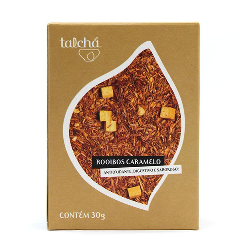 Cha Rooibos Chá Rooibos Caramelo Talchá 30g - Casa Santa Luzia