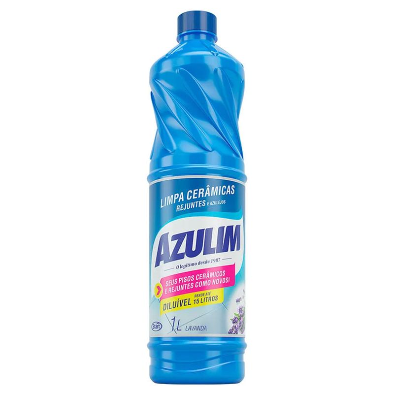 Limpa Cerâmicas, Rejuntes e Azulejos Lavanda Azulim Start Química