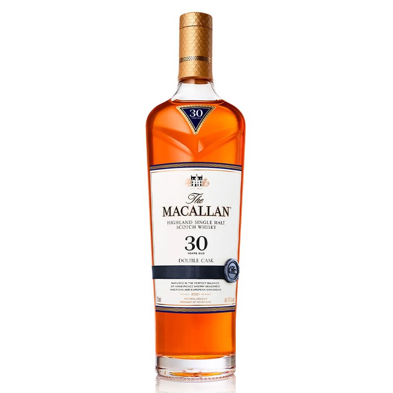 Whisky Double Cask 30 Years Old Macallan 700ml - Casa Santa Luzia