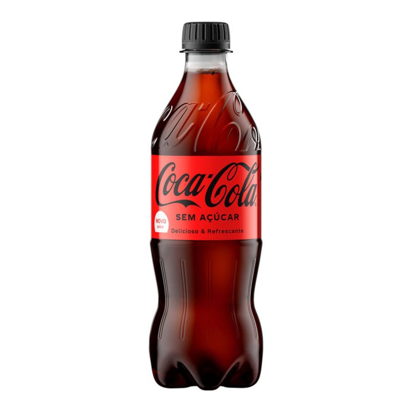 Refrigerante Coca Cola sem Açúcar - 600ml - Casa Santa Luzia
