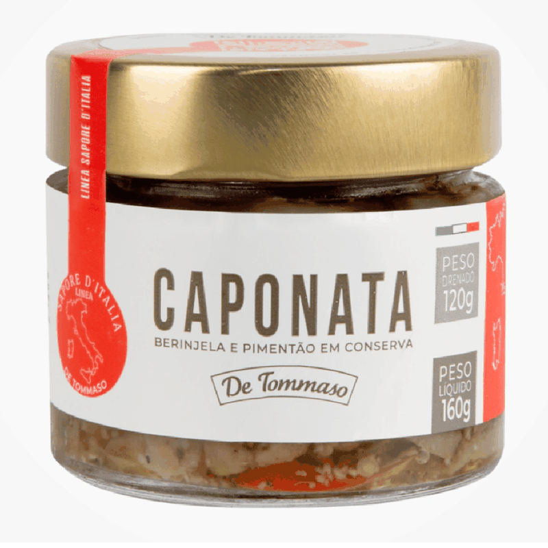 Antepasto de Caponata De Tommaso 160g - Casa Santa Luzia