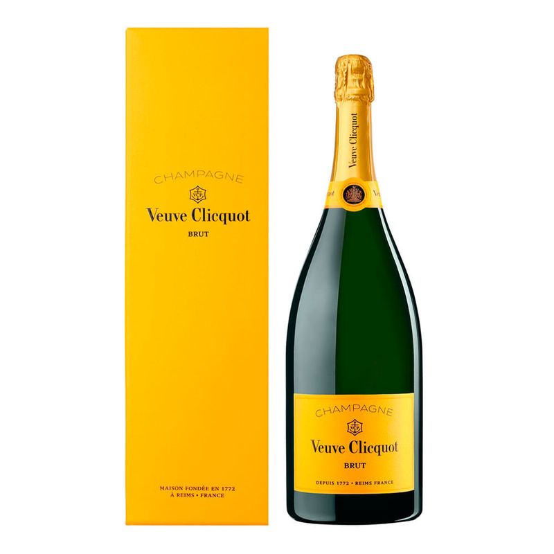 Champagne Veuve Clicquot Brut 1,5L - Casa Santa Luzia