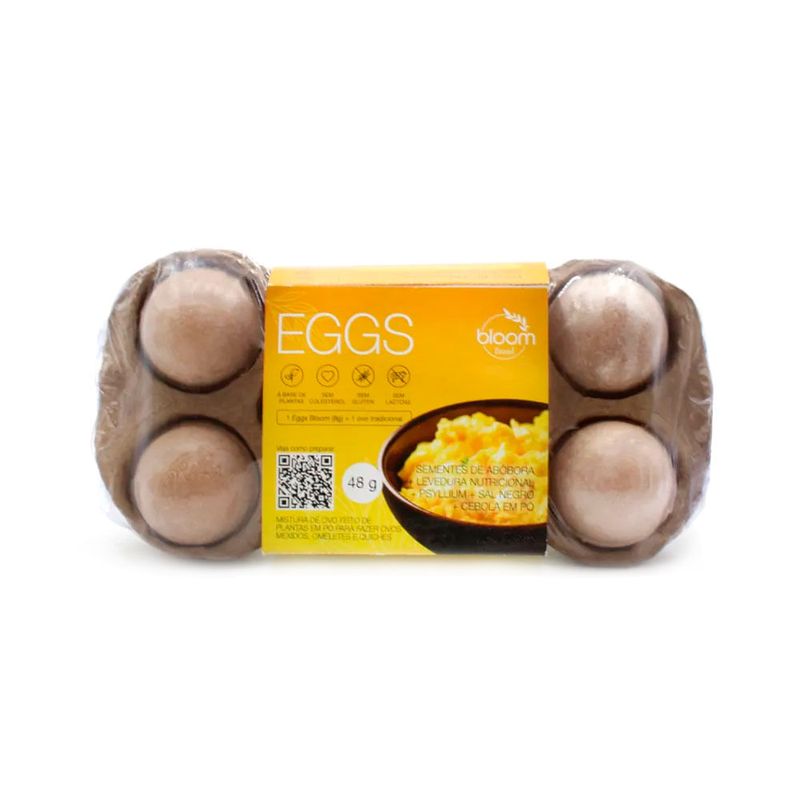 Ovo Vegano Eggs Bloom Brasil 48g - Casa Santa Luzia