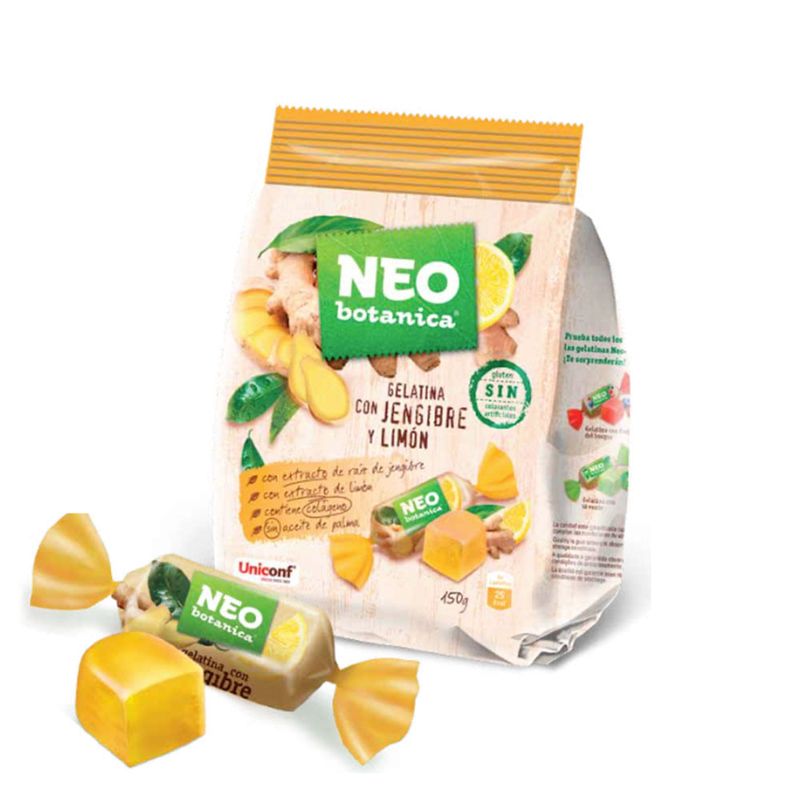 Bala de Gelatina Sabor Gengibre e Limão Neo Botanica 150g - Casa