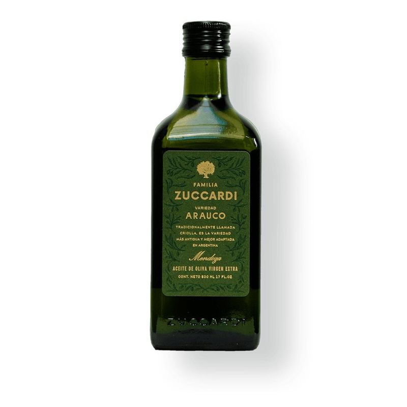 Azeite de Oliva Extravirgem Família Zuccardi Arauco - 500ml - Casa