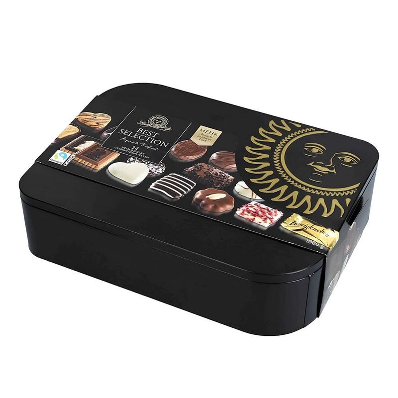 Biscoito Lambertz Best Selection Lata - 1kg - Casa Santa Luzia